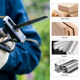 10-piece set T-Shank Jig Saw Blade Set, made of HSS/CPV, compatible with all jigsaws, metal cutting