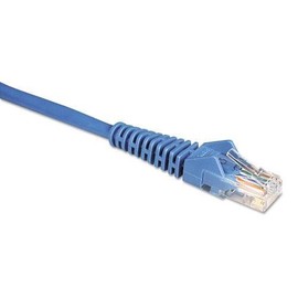 Tripplite N201025BL N201-025-BL 25ft Cat6 Gigabit Snagless Molded Patch Cable RJ45 M/M Blue, 25`