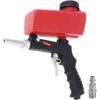 WINGONEER Air Sandblasting Gun Small Handheld Portable Sandblasting Gun Red