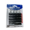 Bazic 260 Binder Clips Quality Versatile Binder 20pc Small ¾”