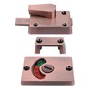 Partition Door Lock with Handle Public Toilet Restroom Bolt Lock