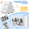 Yosfeng Kids Instant Print Camera Paper - 6 Rolls, 57x30mm