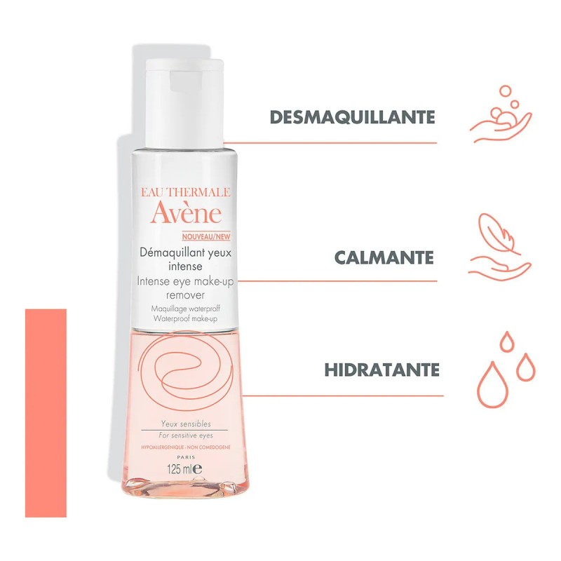 Avene Desmaquillante Ojos Intenso 125ml Tipo de piel Ojos sensibles