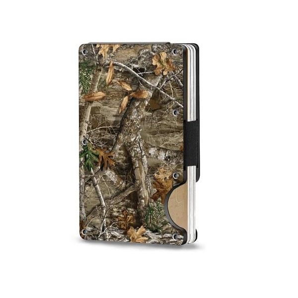 DCF Carbon Fiber Minimalist Credit Card Holder & Money Clip