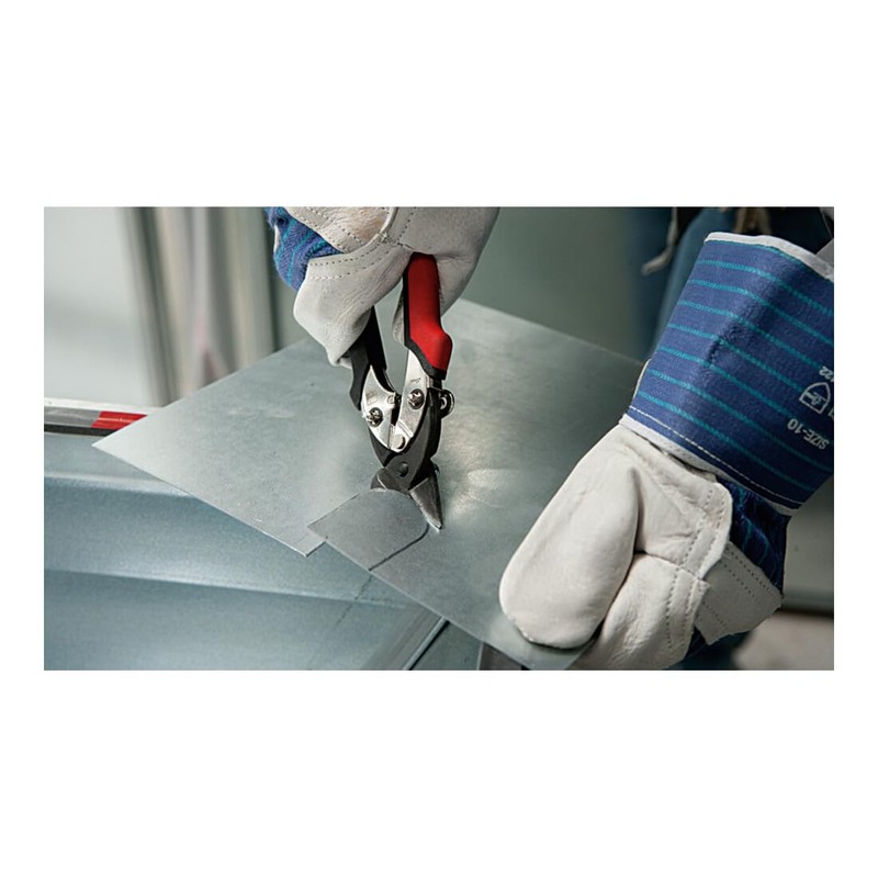 Bessey D15A Right Hand Cut Shape and Straight Cutting Snips,