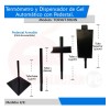 Kit Dispensador Gel Y Termómetro K9 Pro + Pedestal +