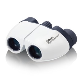 Vixen Binoculars Compact Lightweight Binoculars 8×21 White 8x magnification Total Lunar Eclipse Starry Sky Constellations Astronomical Observation Live Concert 71016