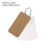 PATIKIL 2.8" x 1.5" x 0.28mm Blank Flash Cards with