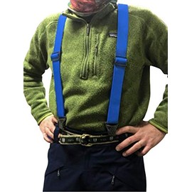 Mt Sun Gear Snow Sport Suspenders Made in USA, Great for Skiing, Snowboarding, Snowmobiling, Fishing or just Holding Your Pants up!