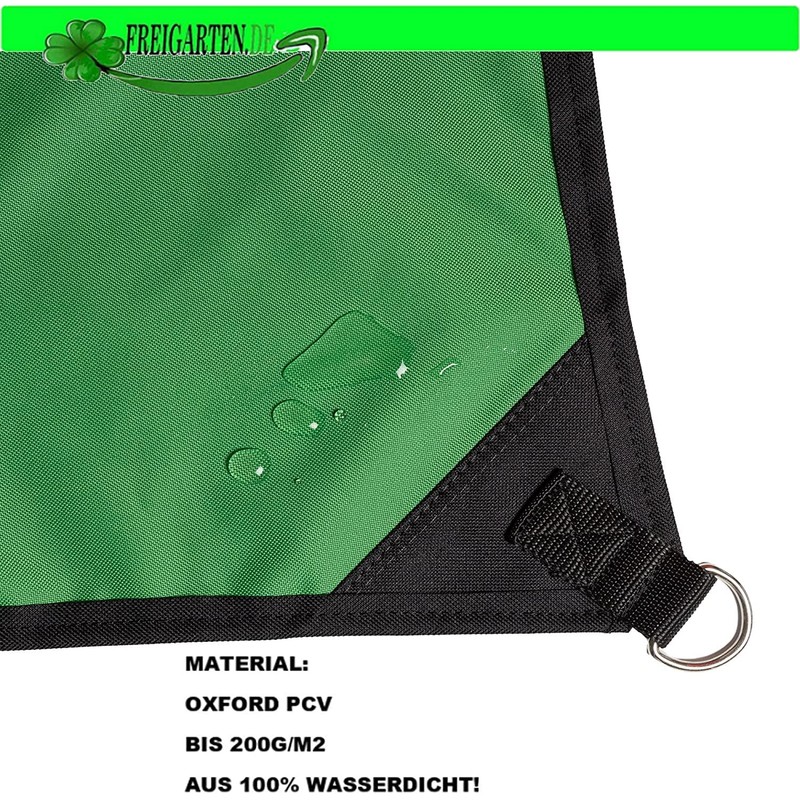 freigarten.de Awning, Waterproof Sun Protection, 100% Protection from UV Triangular,