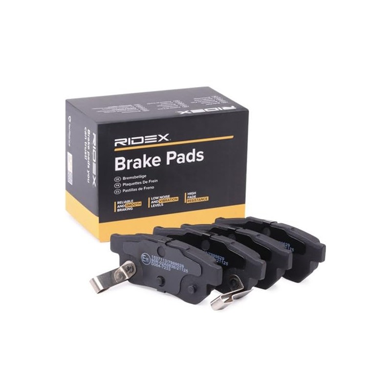 RIDEX Brake Pad Set Brake Blocks Brake Stones Set Rear
