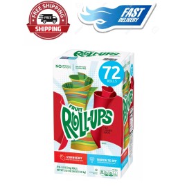 Fruit Roll-Ups Fruit Snacks Variety Flavored Pack (0.5 oz., 72 pk.)