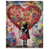 Tucocoo Banksy Little Girl Puzzle for Adults, 1000 Pieces, Graffiti