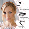 2 Pieces Double Row PC Plastic Minimalist Non-Slip Hair Bands