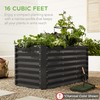Best Choice Products 4x2x2ft Outdoor Metal Raised Garden Bed, Deep
