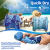 Giyim Beach Towels Oversized - 71"x 39" 250GSM Microfiber Beach