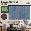 LEAPOAK Quilt Hanger for Wall Display - Black Maple Wood