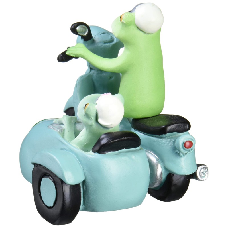 Daikai Figurine, Green, Size: Approx. 2.3 x 2.8 x 2.3