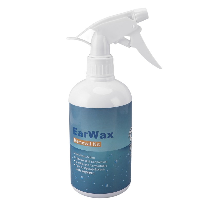 500ml Ear Wax Removal Kit with Ear Cleaner Bottle Basin
