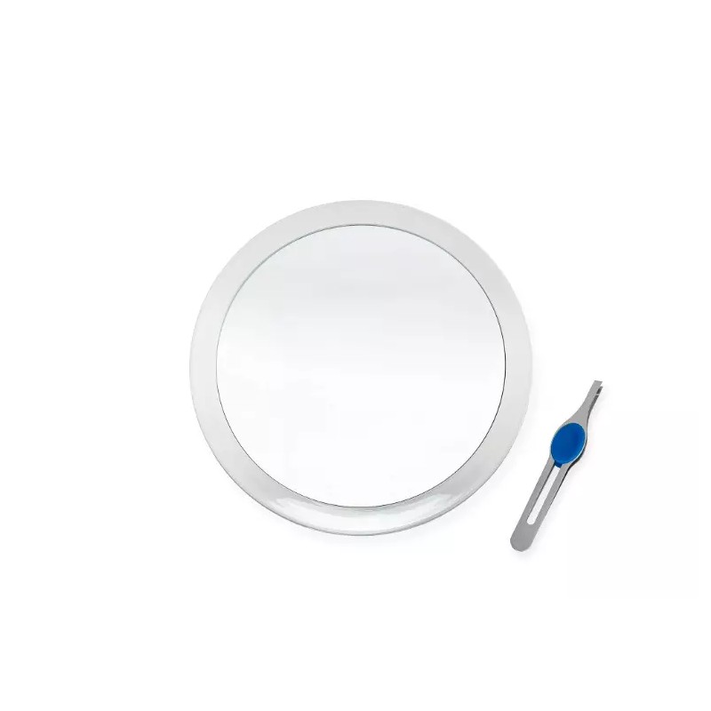 vic_space1 Magnifying Mirror 8X Large 10 Inch 3 Suction Cup