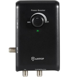 ANTOP Adjustable Amplifier Replacement Power Controller with 2 Outputs for 2 TV/FM/Device, Inserter with Dial for Build-in Amplifier Model: AT-500SBS AT-800SBS AT-800SBSJ