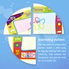 JAYSRIS Wasser Doodle Matte,Wasser Zeichnen Malmatte mit 3 Magic Stifte