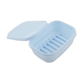 TANCANO Soap Dish Soap Box Soap Holder 2 Pack Container Soap Case for Shower, Waterproof Portable Soap Tray for Traveling, Car, Home, Outdoor, Camping, Gym, Sky Blue
