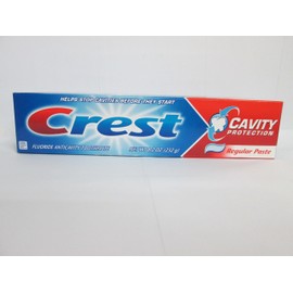 Crest Cavity Protection Toothpaste, Regular, 8.2 Ounce (Pack of 2)