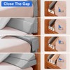 EUHAMS King Size Bed Wedge Pillow - Bed Gap Filler