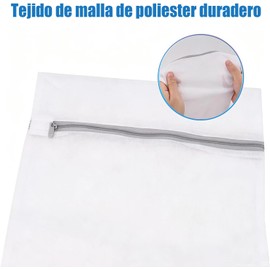 Bolsas para Lavar Ropa Delicada, 7 Pcs Bolsas de Malla de Lavander?a Bolsa de Lavandería de Viaje, Adecuadas para Clasificación de Ropa y Lavado, Blusa, Vestidos-Gris