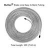 MuHize Brake Line Kit 25 ft 1/4" - Upgraded Zinc-Coated