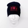 EWS nWo New World Order Red Logo WCW Beanie Cap