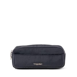 Long Pocket Cosmetic - Lightweight 7.8”x 3.1”x2.1” Makeup Bag - Travel Essentials Makeup Organizer