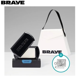 BRAYE Scented Balm with Silver Keyring Pouch Set 3items, Type:Blue Jean