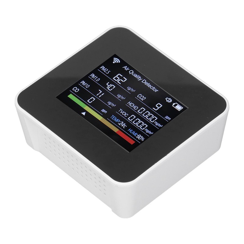 WiFi Air Quality Detector CO2 HCHO TVOC PM2.5 CO Monitor