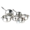 Heim Concept Cookware Set W-001 12-Piece Stainless Steel Pots and