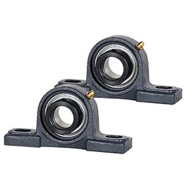 2x 1.75 in Pillow Blocks Cast Iron SAP209-28 Mounted Bearing SA209-28G + P209