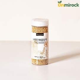 온미락 너래안 국산 볶음참깨 100g 통 화천 선별 고소한 로스팅 볶음깨 Onmirak Neuraean Domestic Roasted Sesame 100g Whole Hwacheon Selected Nutty Roasted Sesame