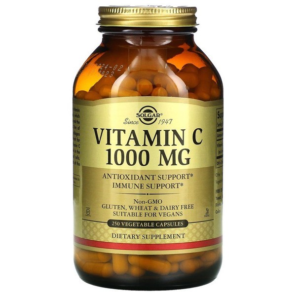 Vitamin C, 1,000 mg, 250 vegetable capsules / 비타민C, 1,000mg, 베지캡슐 250정