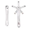 Aluminium Alloy Single Speed Crankset, 110 BCD Crank Arms for