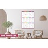 Office Product Large Dry Erase Calendar For Wall - Undated