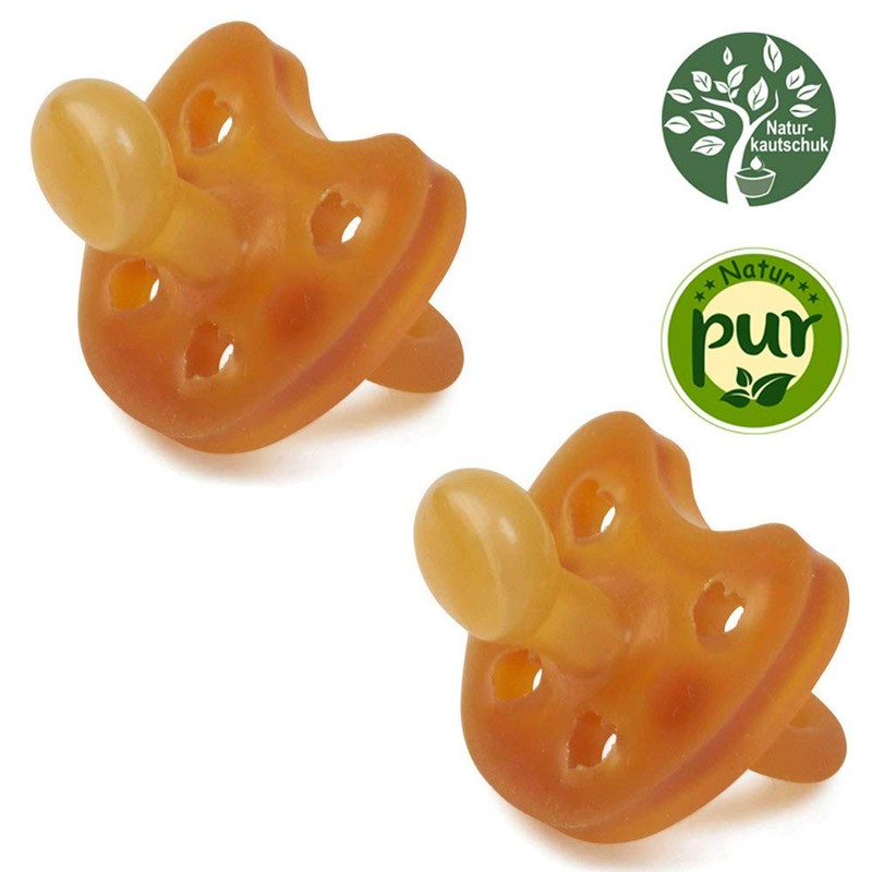 Gruenspecht Organic Dummy Made of Natural Rubber 0-6 Months //