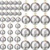 Glimin 42 Pcs Fishing Weights Sinkers Cannonball Sinker Bass Fishing