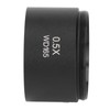 Auxiliary Objective Lens Aluminum Alloy 0.5X Microscope Part for SM