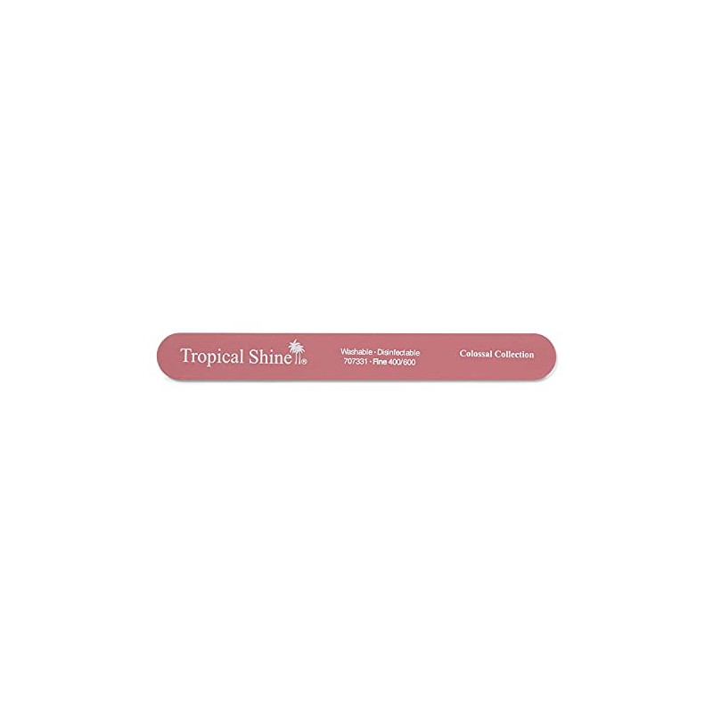 Tropical Shine Pink Colossal Nail File Fine 400/600