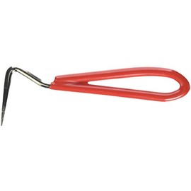 The Saddlery Shop Vinyl Handle Hoof Pick - Red