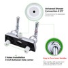 RV Shower Faucet, Camper Shower Faucet Diverter with Classical Handles,