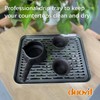 duoyif Stainless Steel Drip Tray, Bar Drip Tray, Made of
