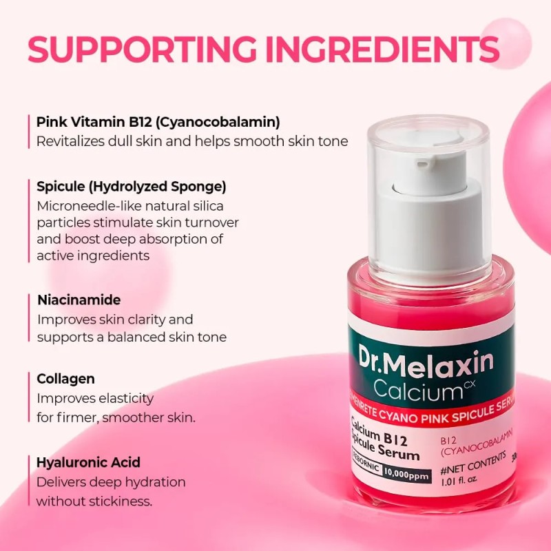 Dr.melaxin Cemenrete Cyano Pink Serum Reducir Poros