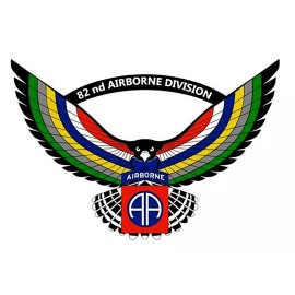 82nd AIRBORNE PARATROOPER DECAL STICKER ARMY MILITARY